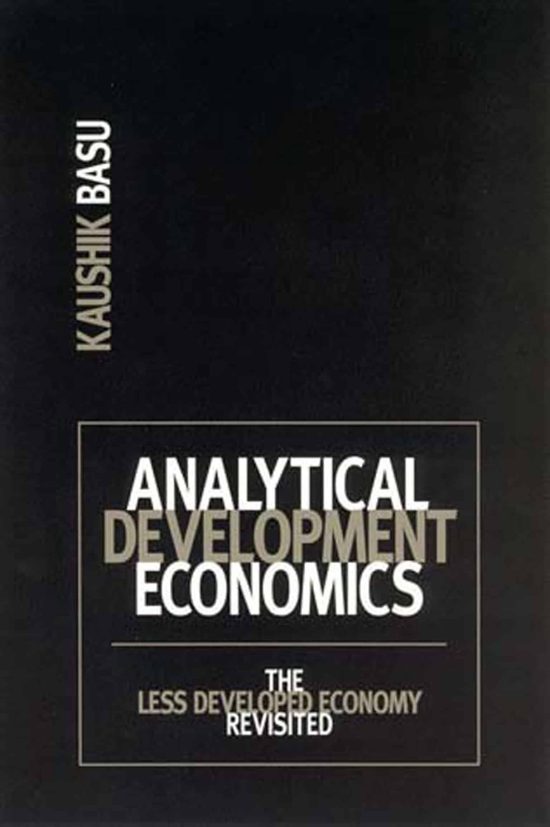 Analytical Development Economics: The Less Developed Economy Revisited