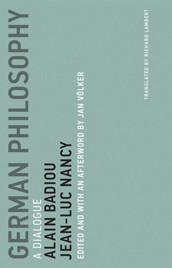 A Dialogue: German Philosophy