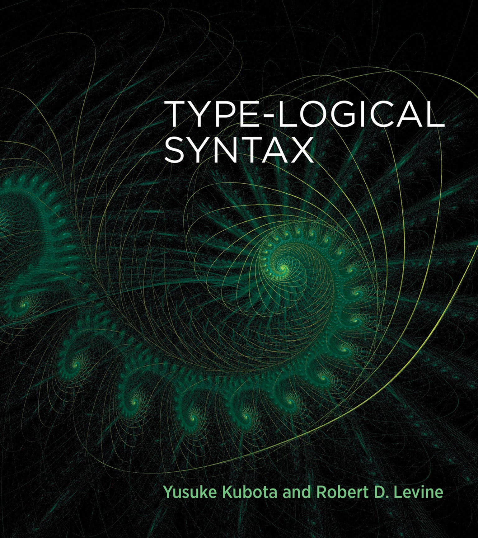 9780262539746 Type-Logical Syntax