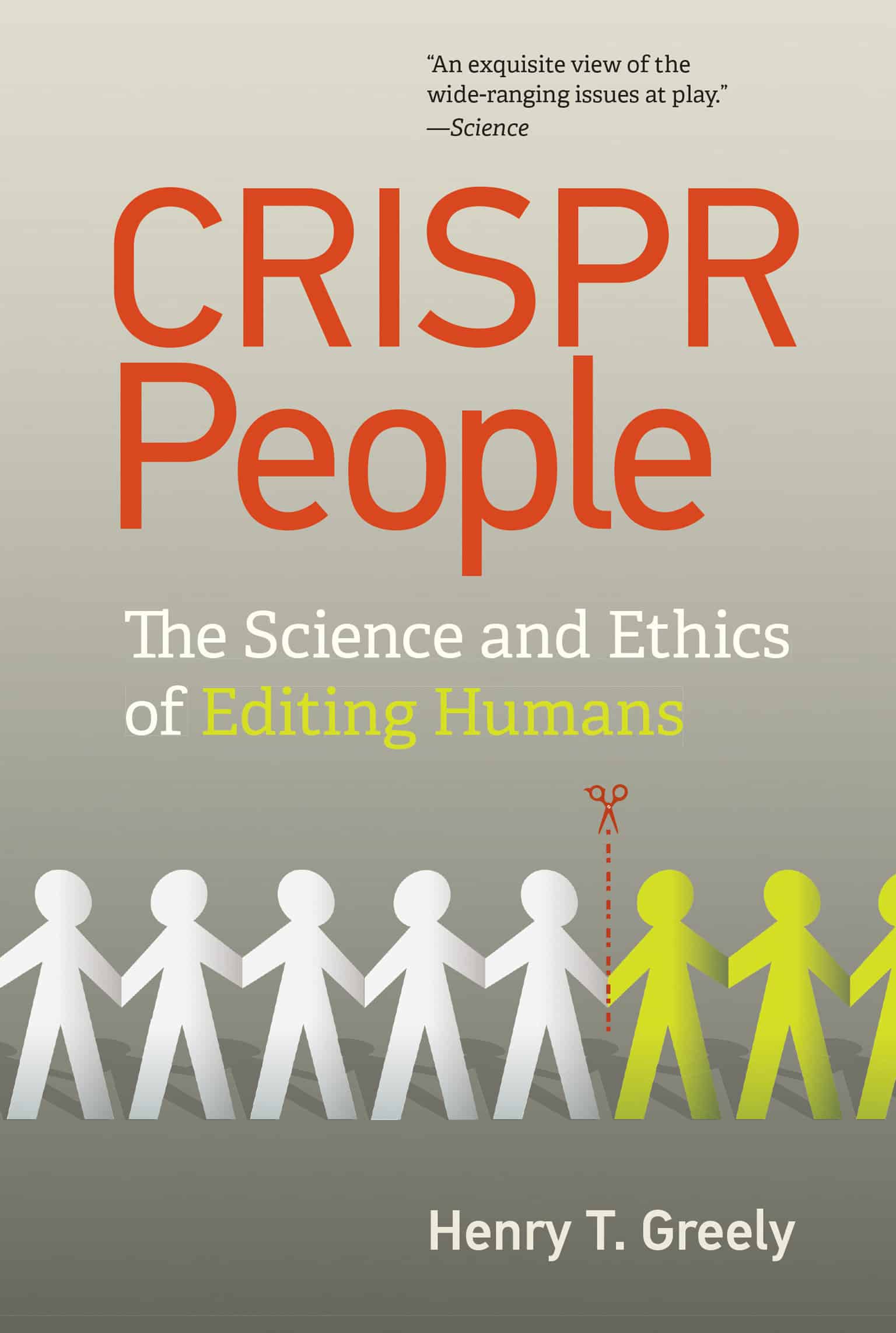 9780262543880 CRISPR People: The Science and Ethics of Editing Humans