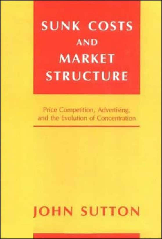 Sunk Costs and Market Structure: Price Competition, Advertising, and the Evolution of Concentration