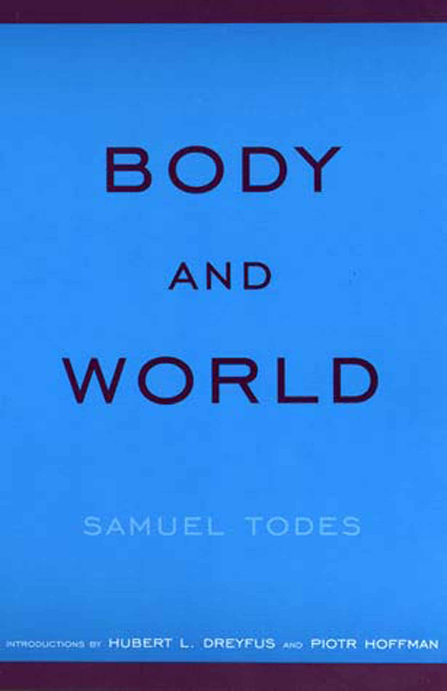 9780262700825 Body and World