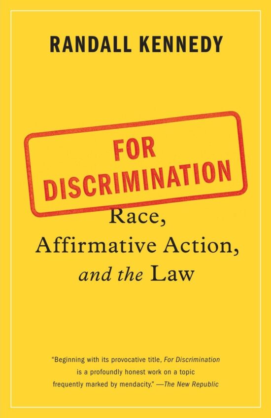 Race, Affirmative Action, and the Law: For Discrimination