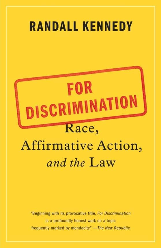 Race, Affirmative Action, and the Law: For Discrimination