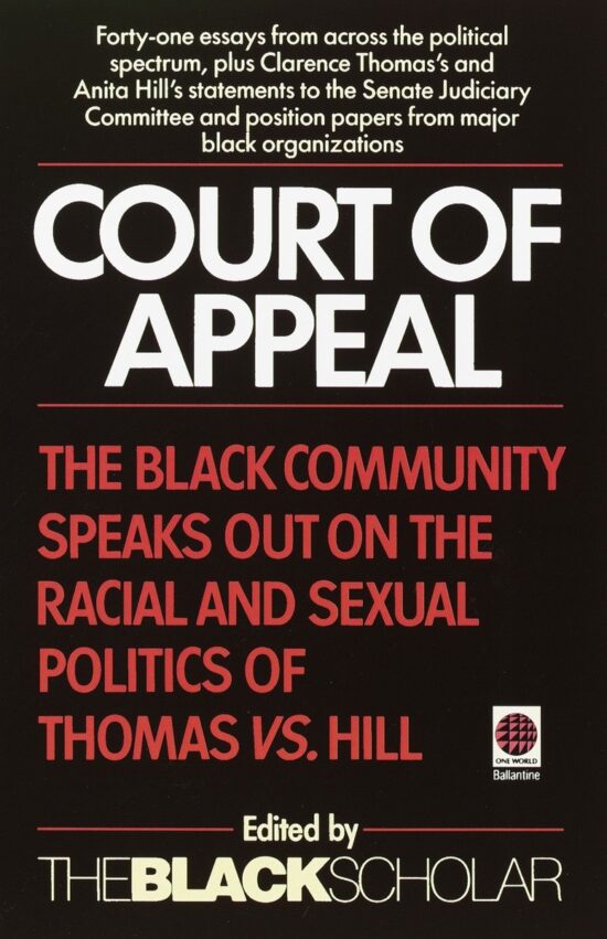 The Black Community Speaks Out on the Racial and: Court of Appeal