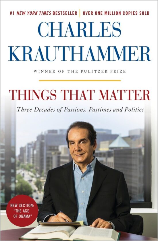 Three Decades of Passions, Pastimes and Politics: Things That Matter