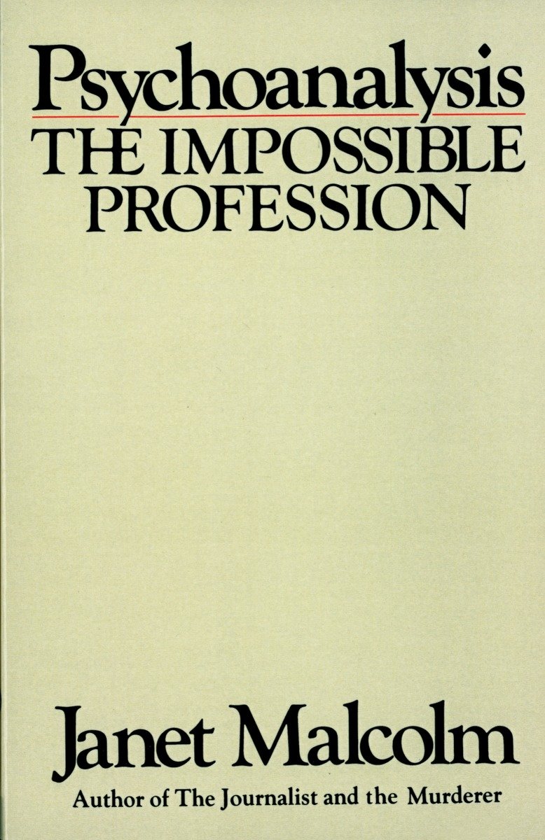9780394710341 Psychoanalysis: The Impossible Profession