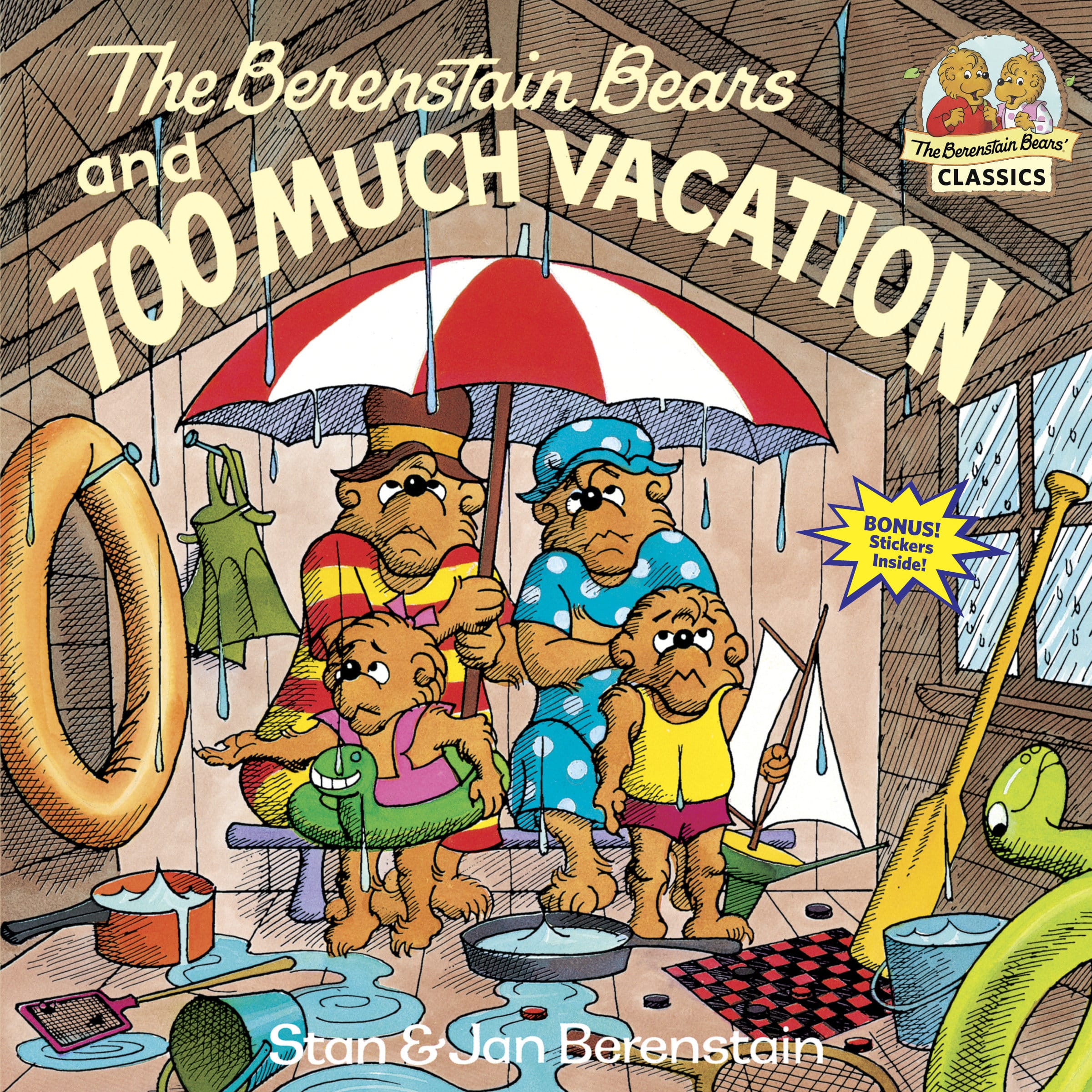 9780394830148 The Berenstain Bears and Too Much Vacation