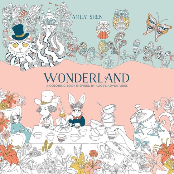 A Coloring Book Inspired by Alice's Adventures: Wonderland