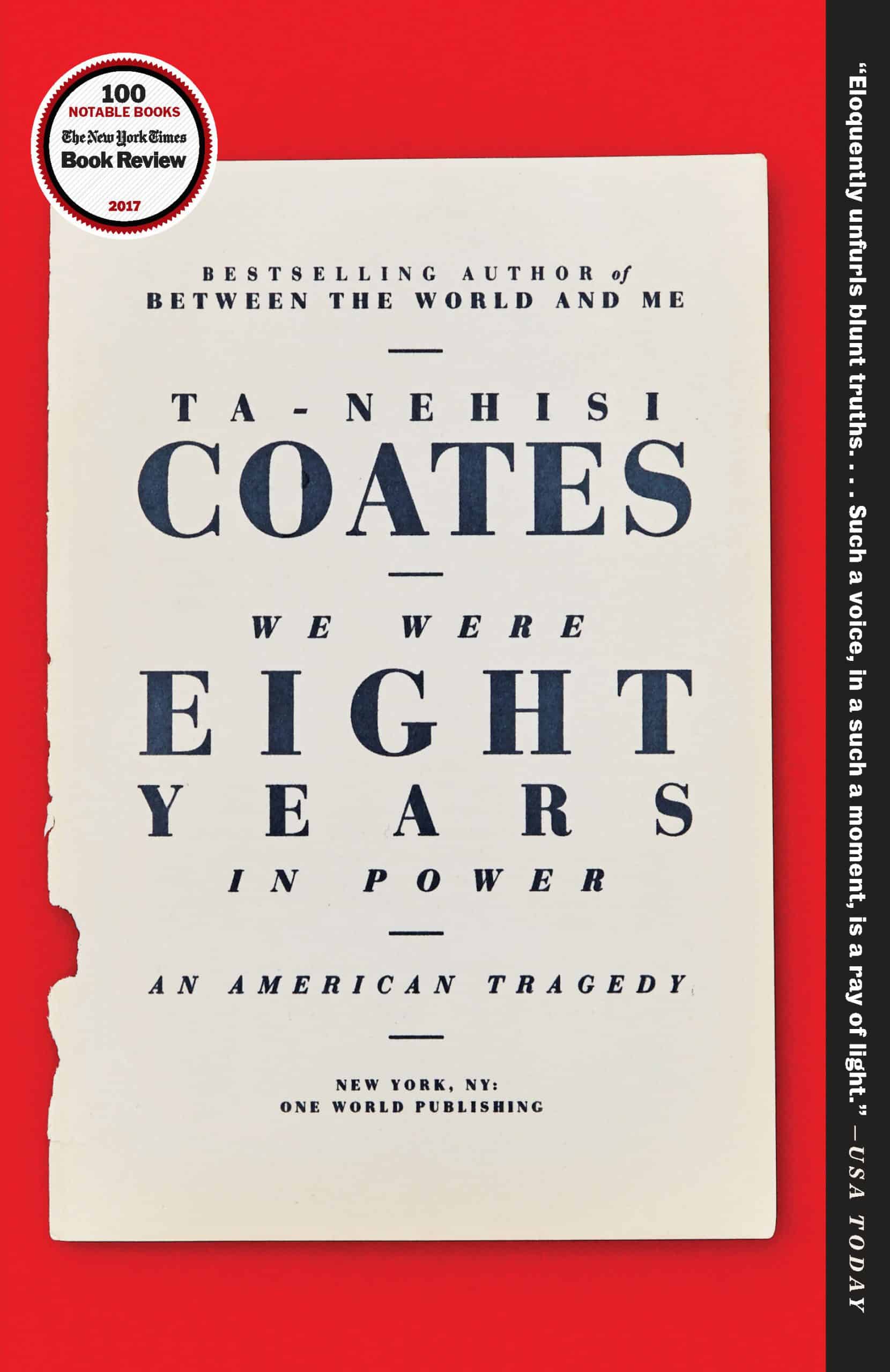 9780399590573 We Were Eight Years in Power: An American Tragedy