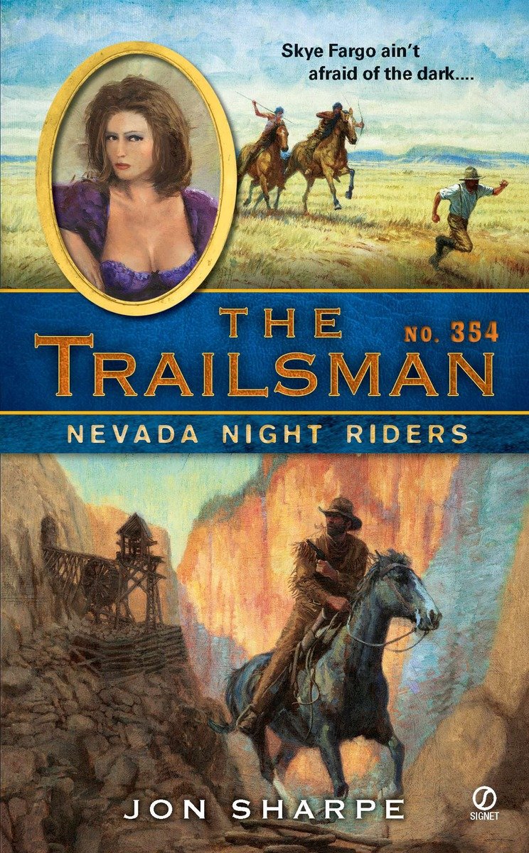 9780451232977 The Trailsman #354: Nevada Night Riders