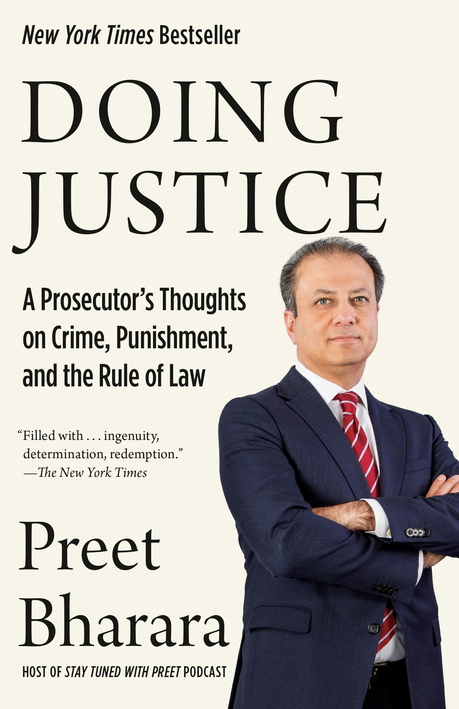 9780525562931 Doing Justice: A Prosecutor's Thoughts on Crime, Punishment, and the Rule of Law