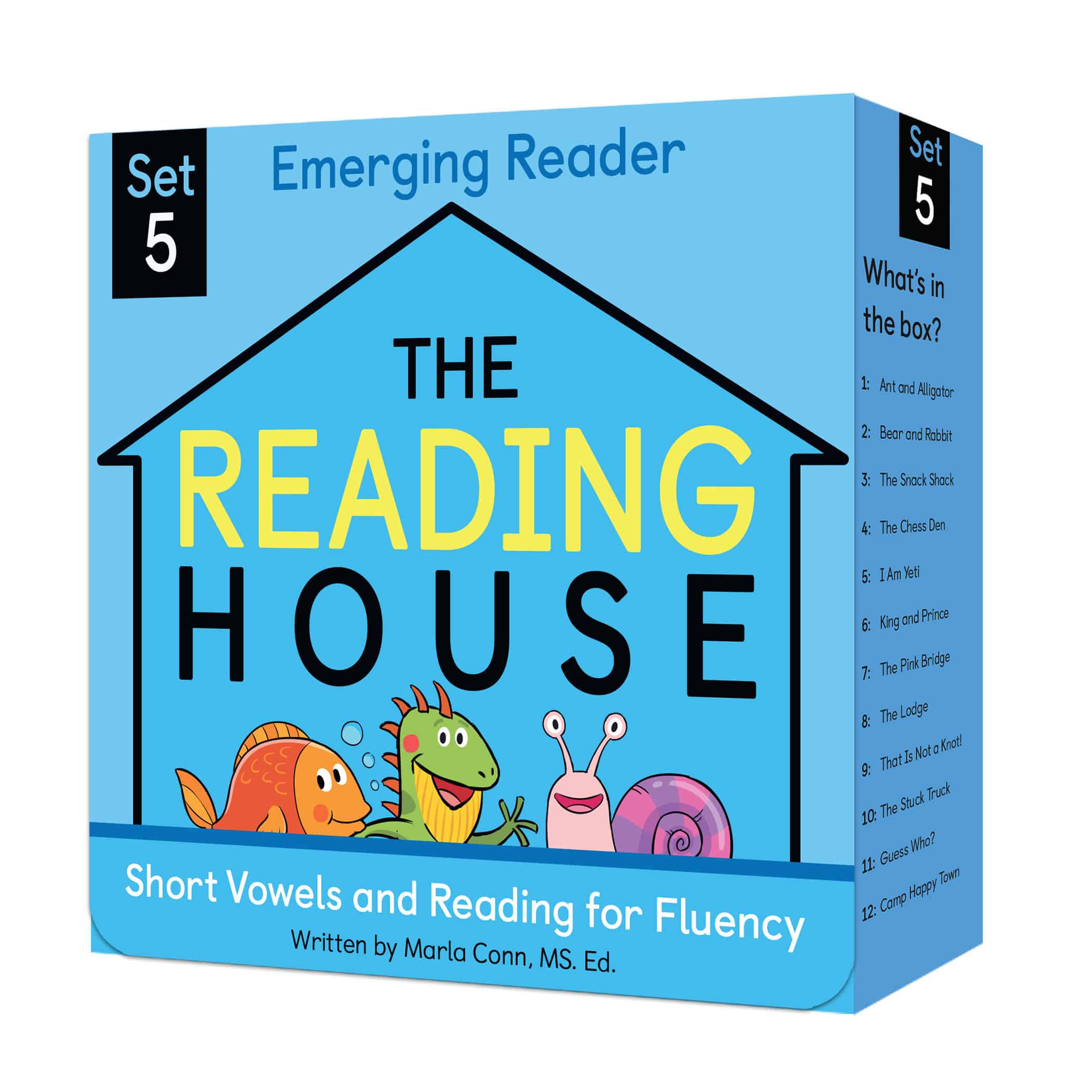 9780525571322 The Reading House Set 5: Short Vowels and Reading for Fluency
