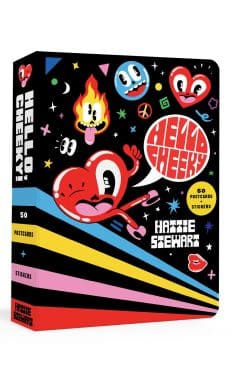 50 Postcards with Stickers: Hello Cheeky