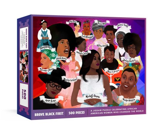 Brave. Black. First. Puzzle: A Jigsaw Puzzle and Poster Celebrating African American Women Who Changed the World: Jigsaw Puzzles for Adults and Jigsaw Puzzles for Kids