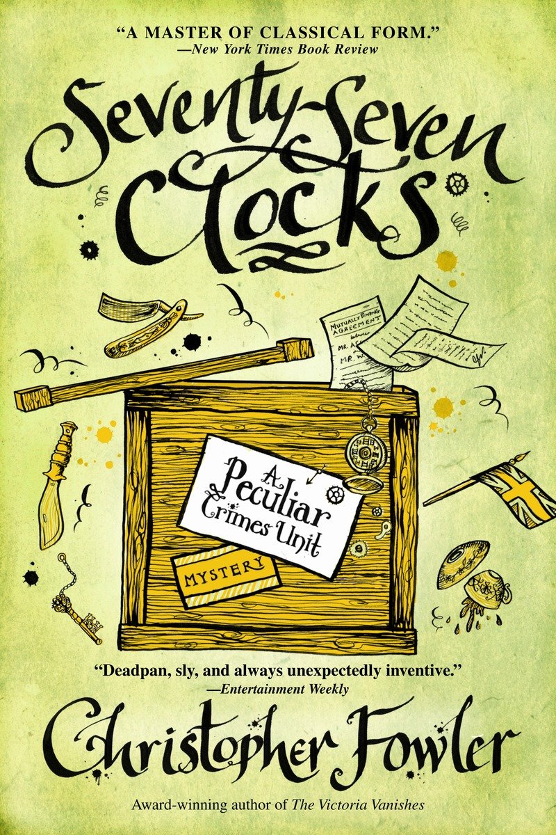 9780553385540 Seventy-Seven Clocks: A Peculiar Crimes Unit Mystery