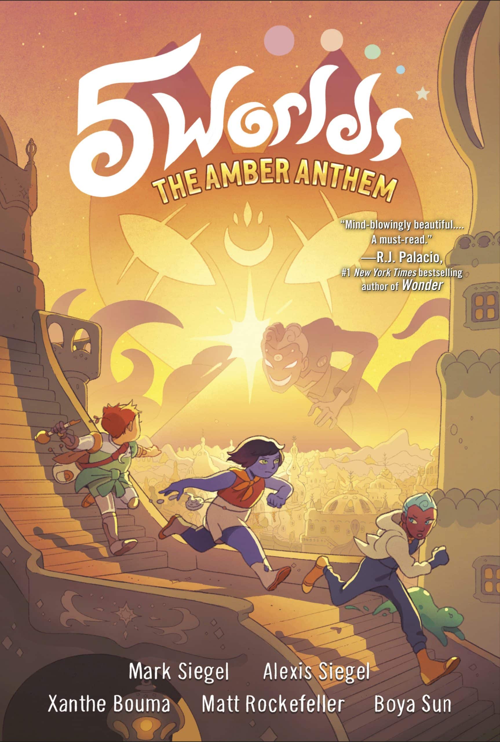 9780593120552 5 Worlds Book 4: The Amber Anthem: (A Graphic Novel)
