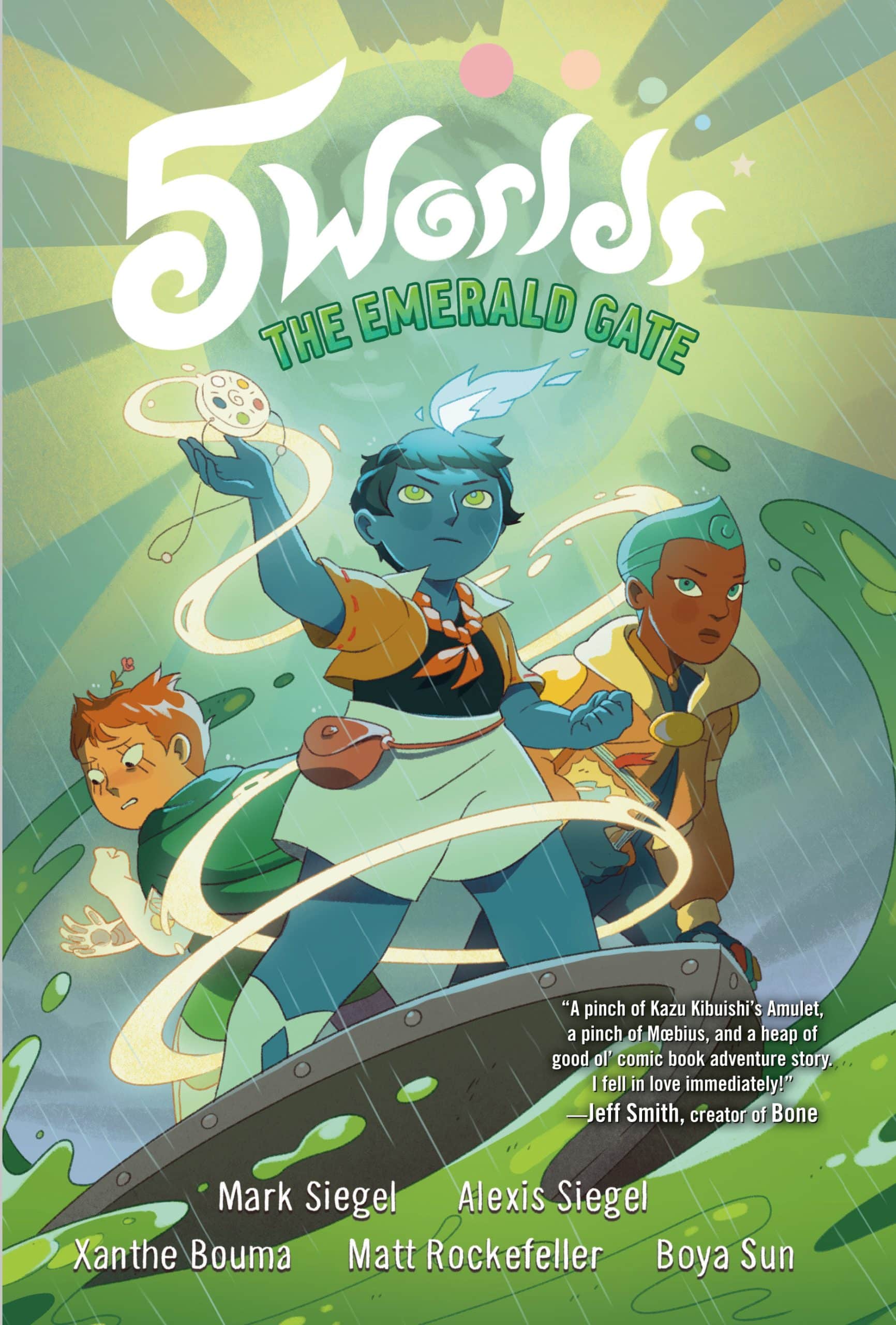 9780593120606 5 Worlds Book 5: The Emerald Gate: (A Graphic Novel)