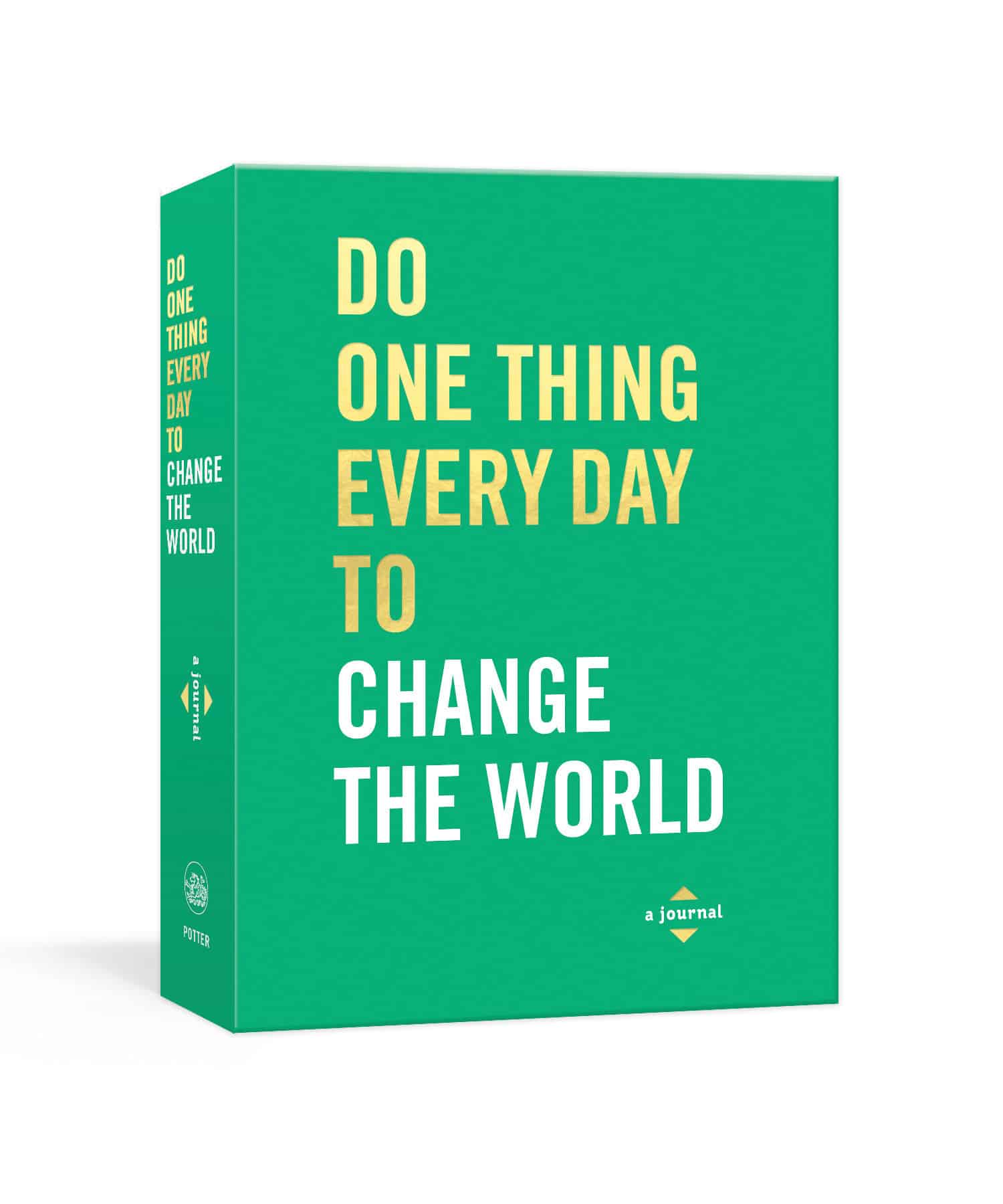 9780593135075 Do One Thing Every Day to Change the World: A Journal
