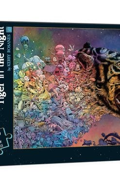 Animorphia Tiger in the Night Puzzle