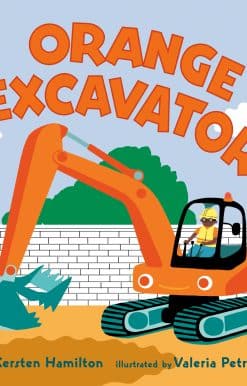 Orange Excavator