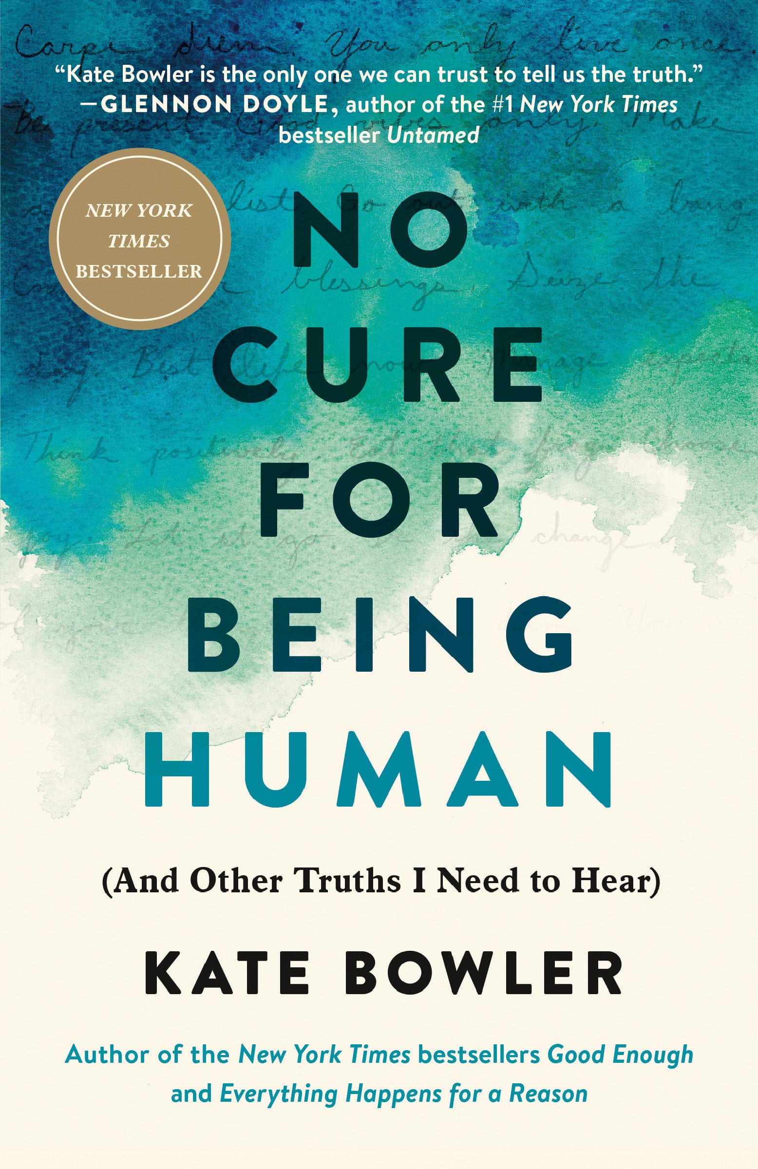 9780593230794 No Cure for Being Human: (And Other Truths I Need to Hear)