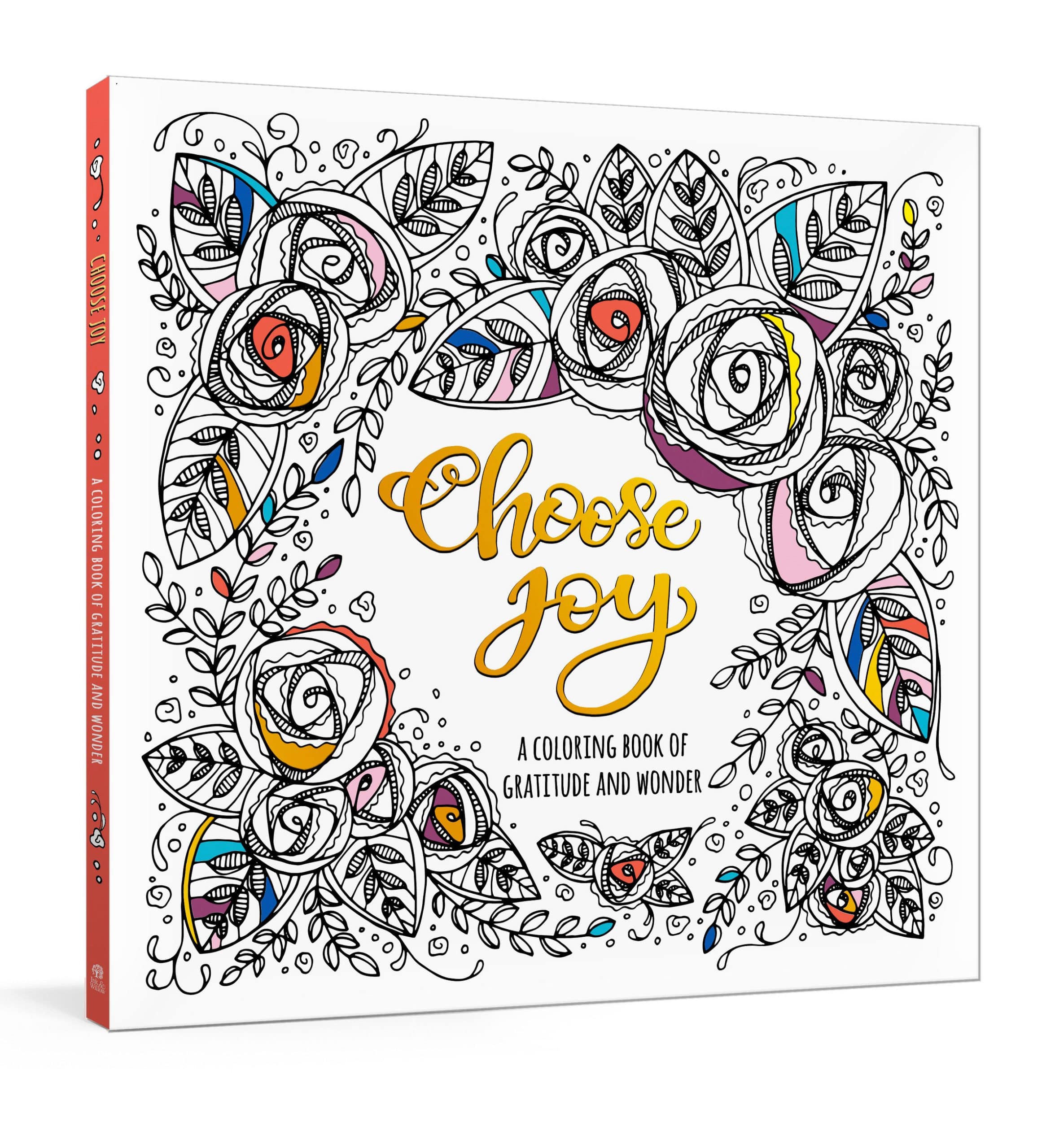 9780593232200 Choose Joy: A Coloring Book of Gratitude and Wonder