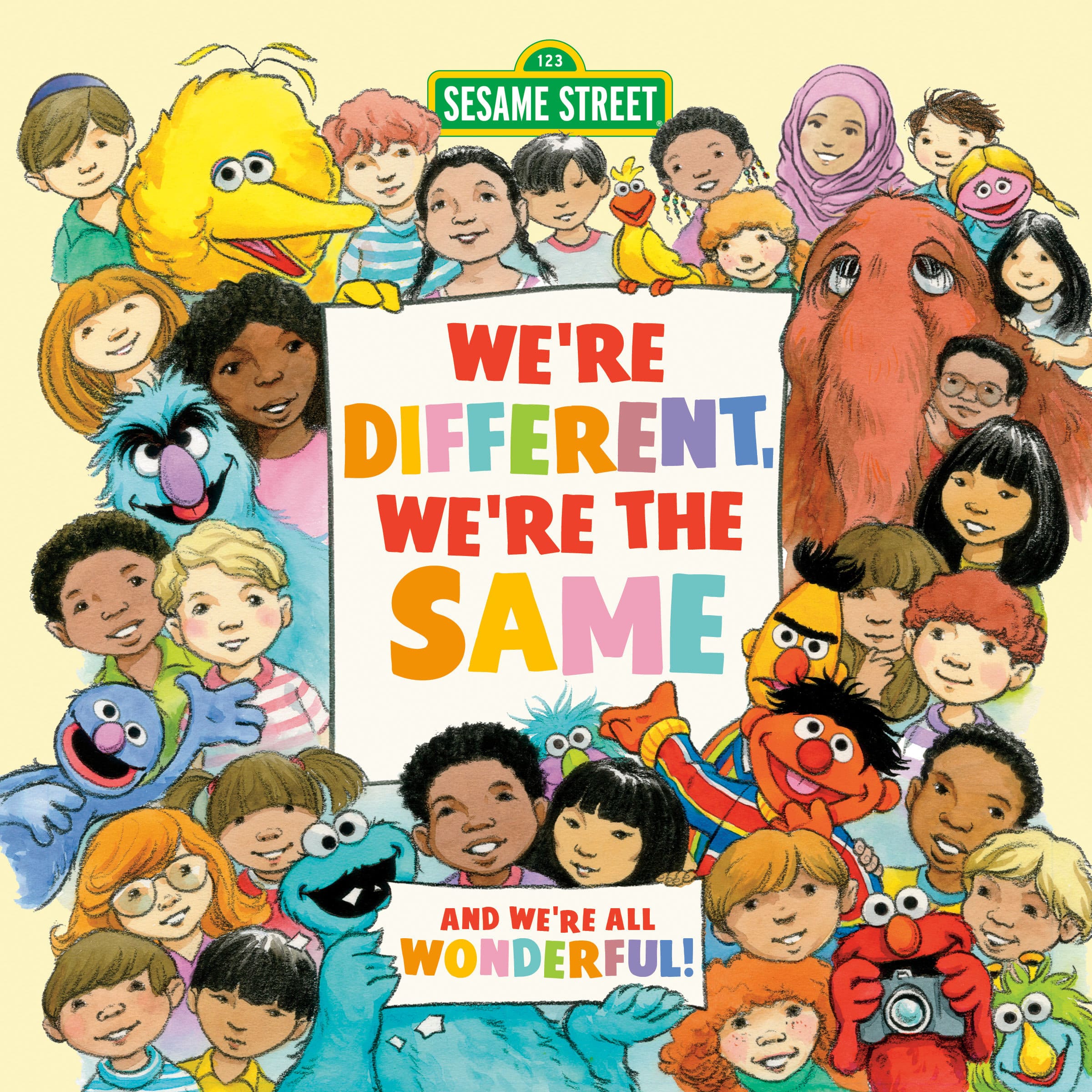 9780593378168 We're Different, We're the Same (Sesame Street)