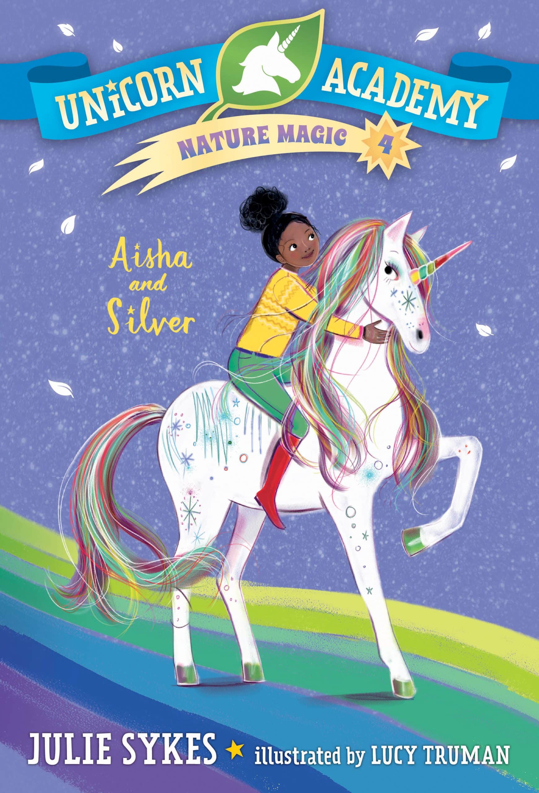 9780593426784 Unicorn Academy Nature Magic #4: Aisha and Silver