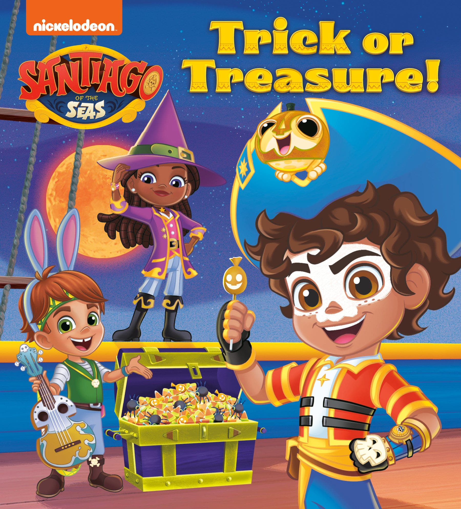 9780593482902 Trick or Treasure! (Santiago of the Seas)