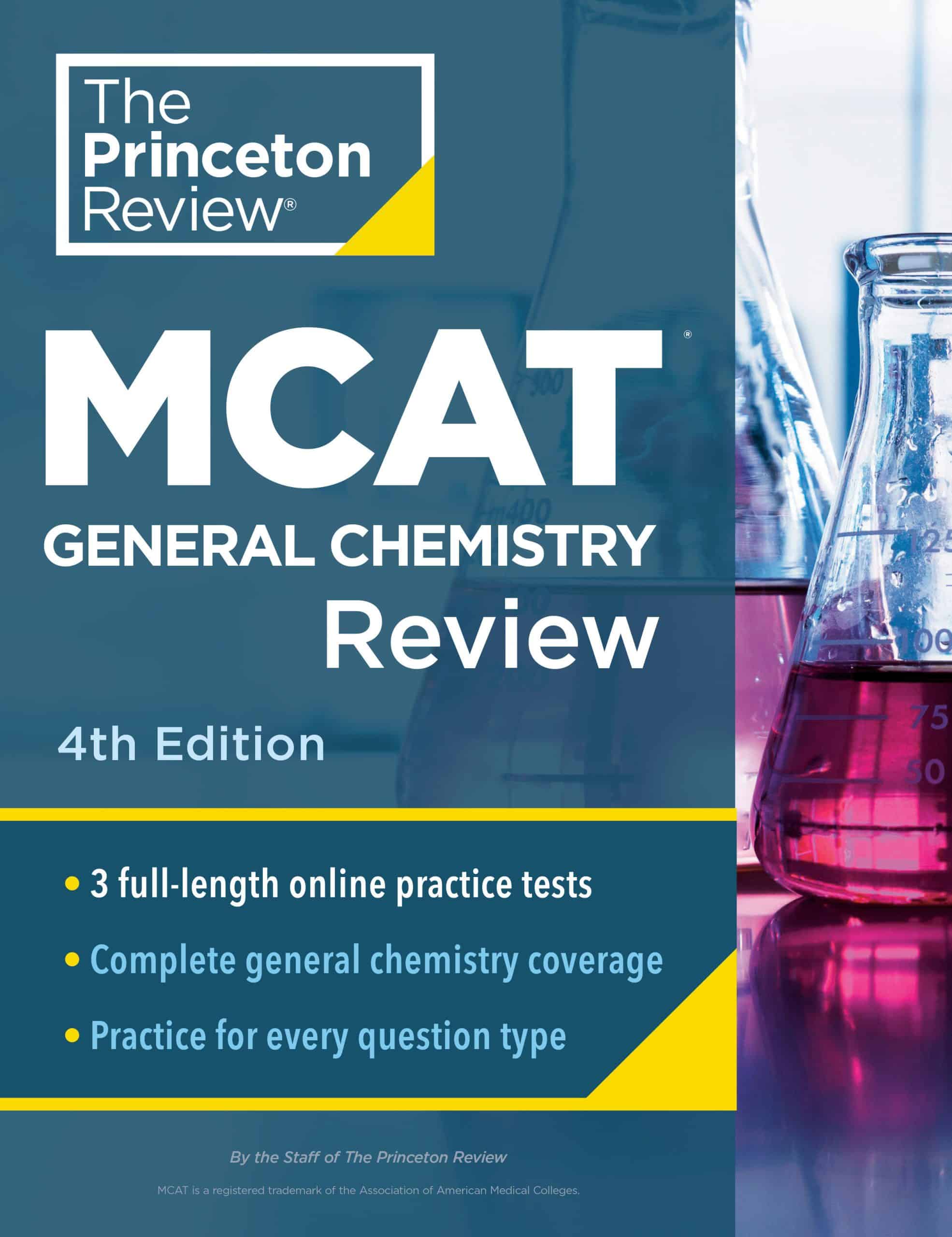 Complete Content Prep + Practice Tests: Princeton Review MCAT General Chemistry Review, 4th Edition