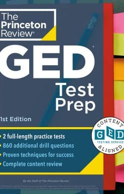 Princeton Review GED Test Prep, 31st Edition: 2 Practice Tests + Review & Techniques + Online Features