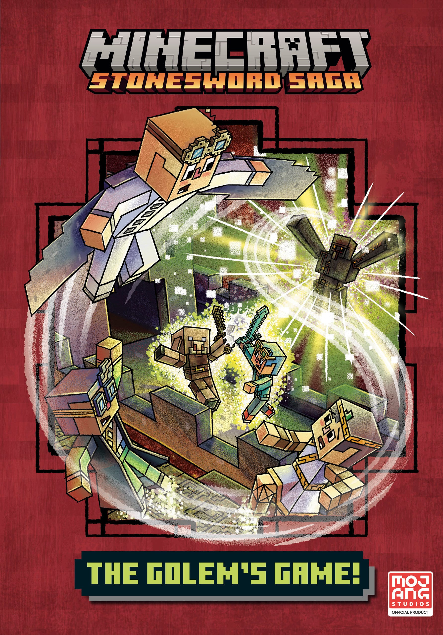 9780593562925 The Golem's Game! (Minecraft Stonesword Saga #5)