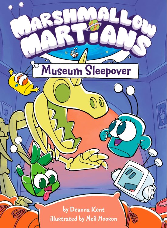 (A Graphic Novel): Marshmallow Martians: Museum Sleepover