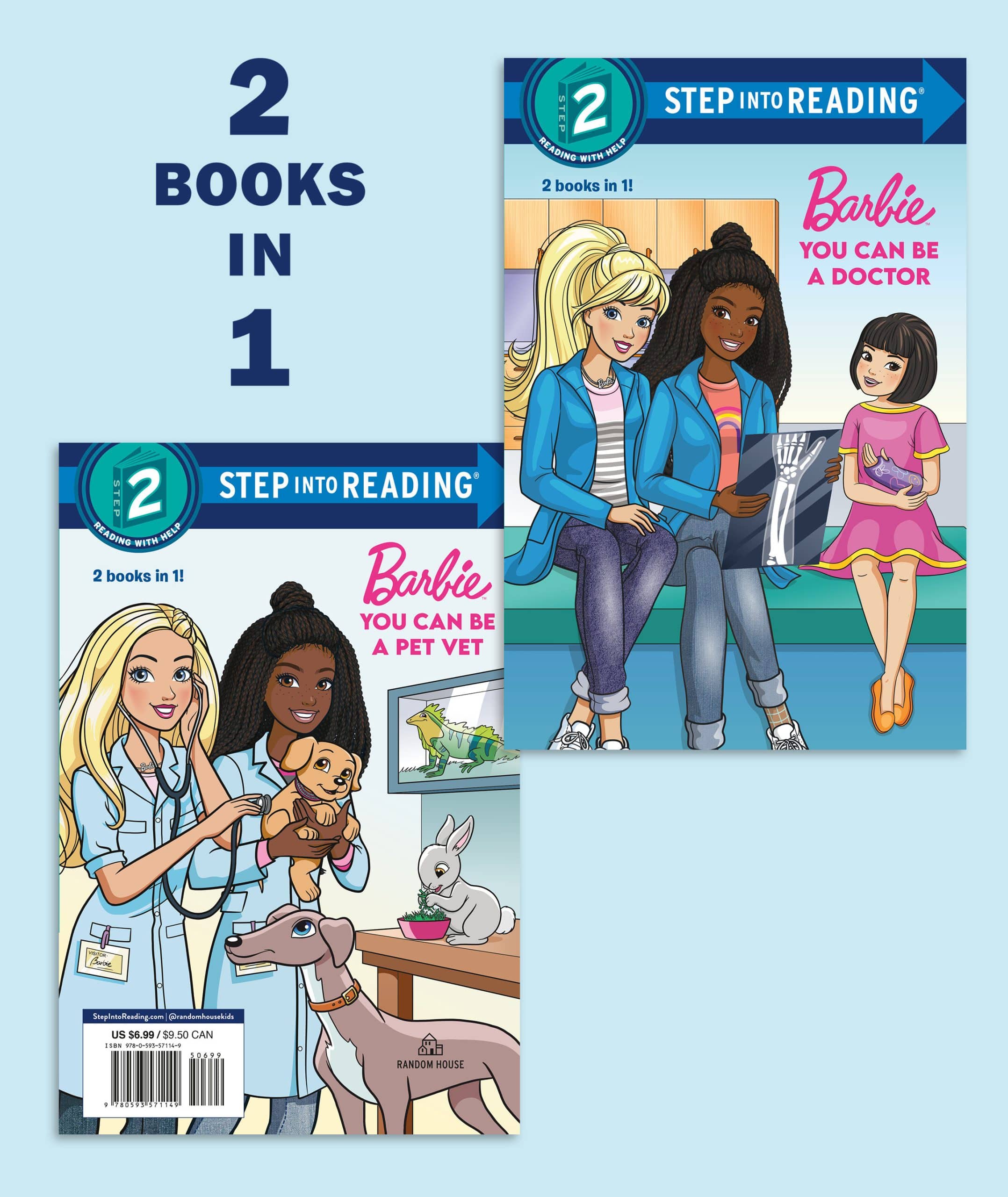 9780593571149 You Can Be a Doctor/You Can Be a Pet Vet (Barbie)
