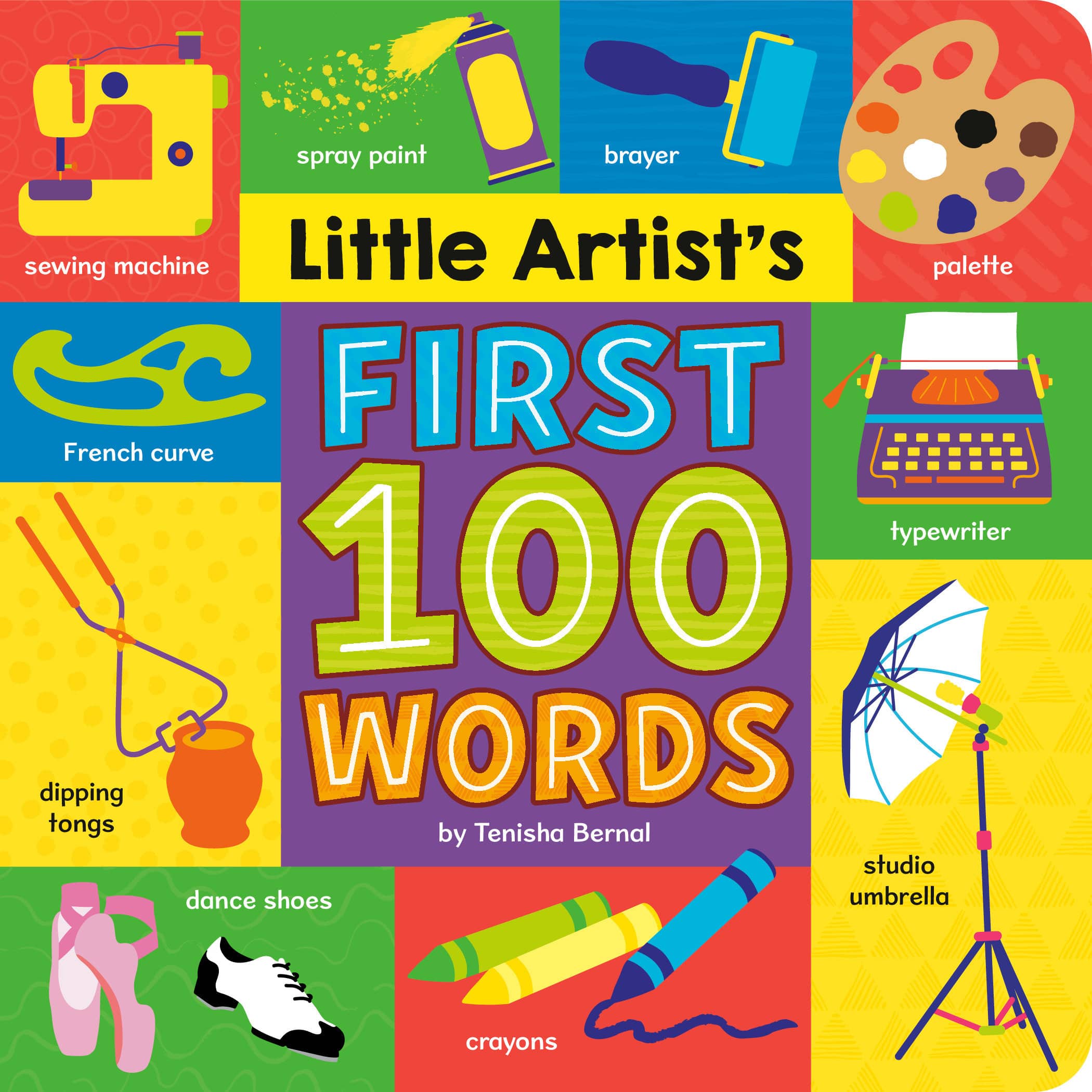 9780593643624 Little Artist's First 100 Words