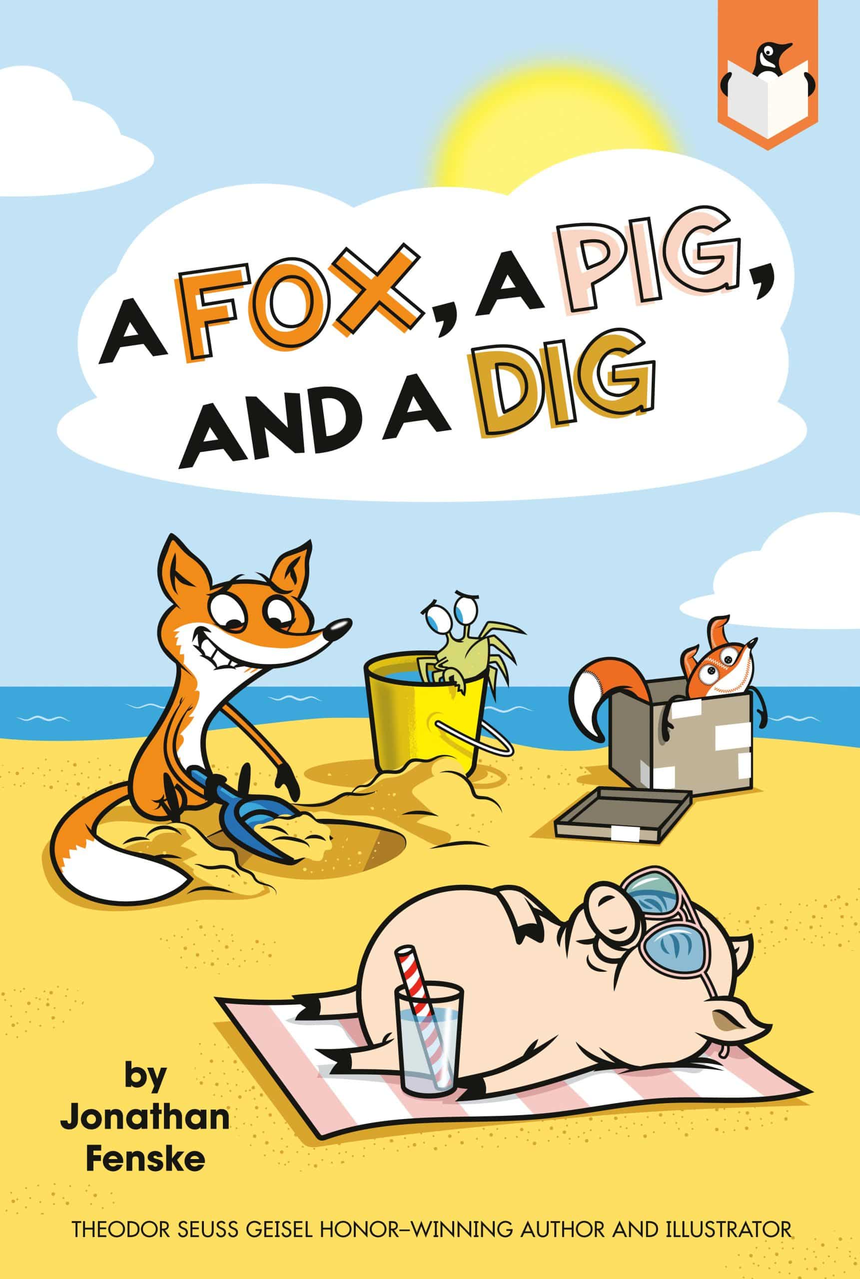 9780593661215 A Fox, a Pig, and a Dig