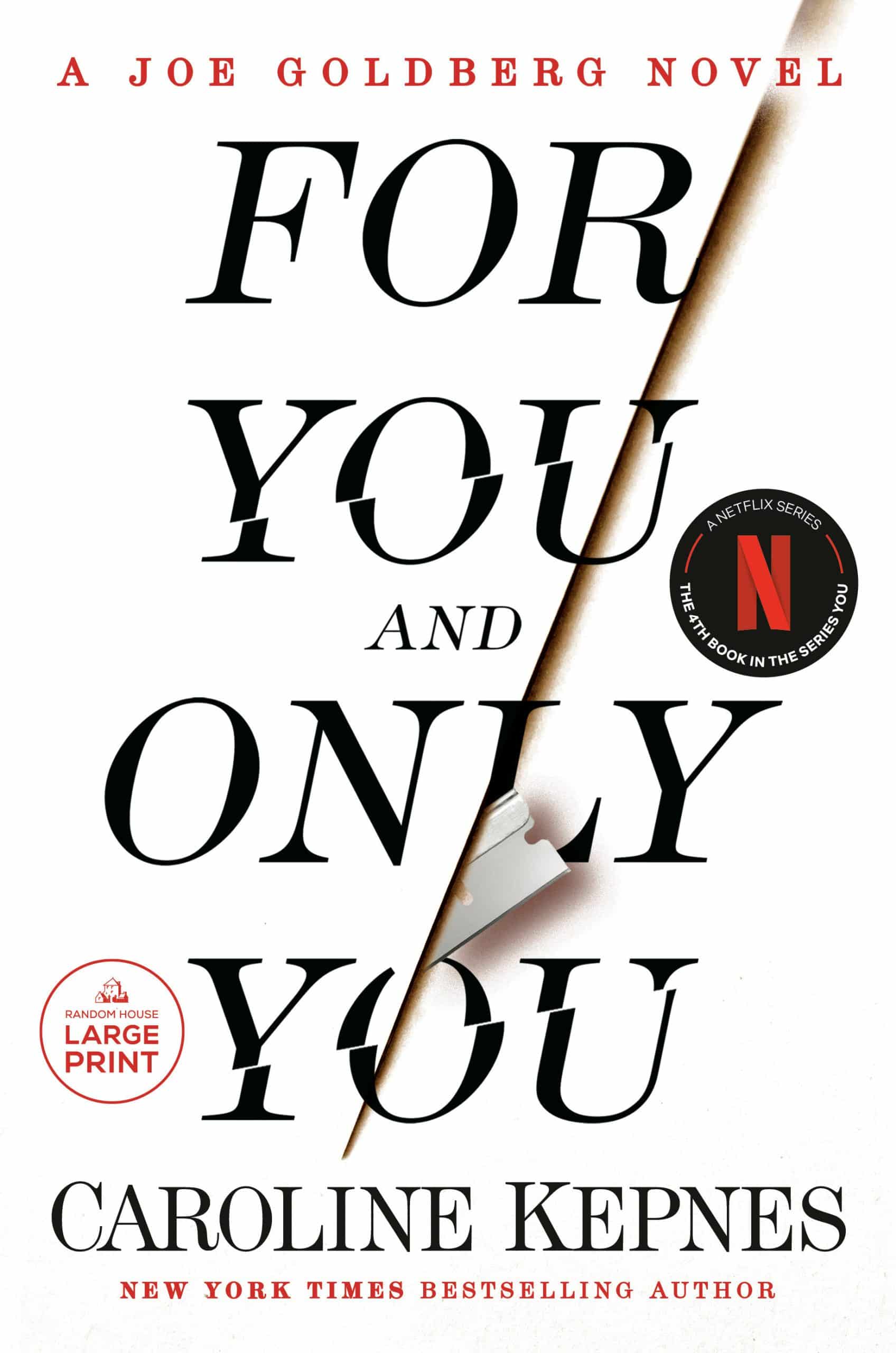 9780593678534 For You and Only You: A Joe Goldberg Novel