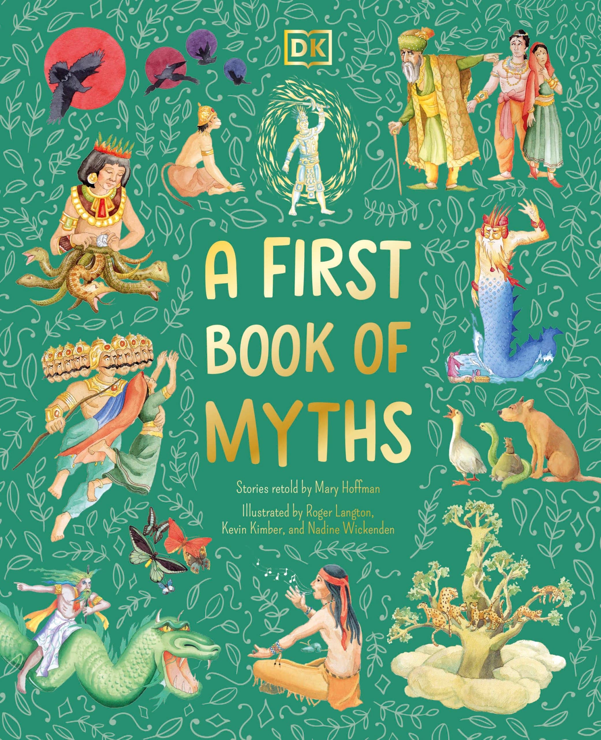 9780593843611 Uncover Tales of Gods and Monsters: A First Book of Myths