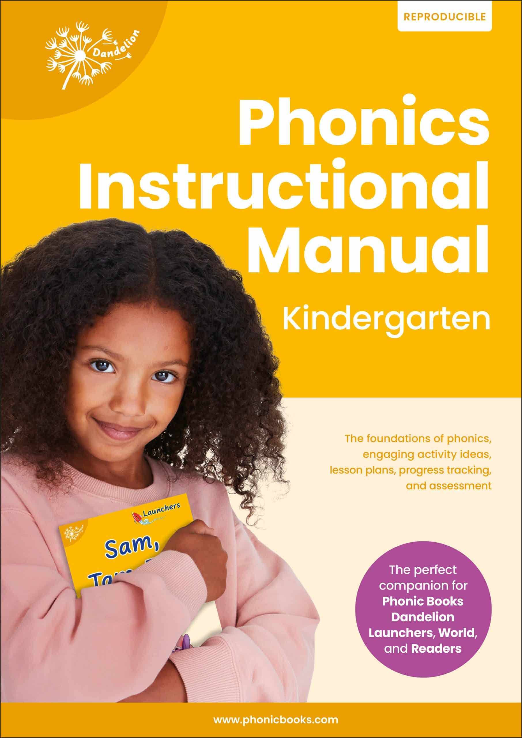 9780593848524 Phonic Books Dandelion Instructional Manual Kindergarten