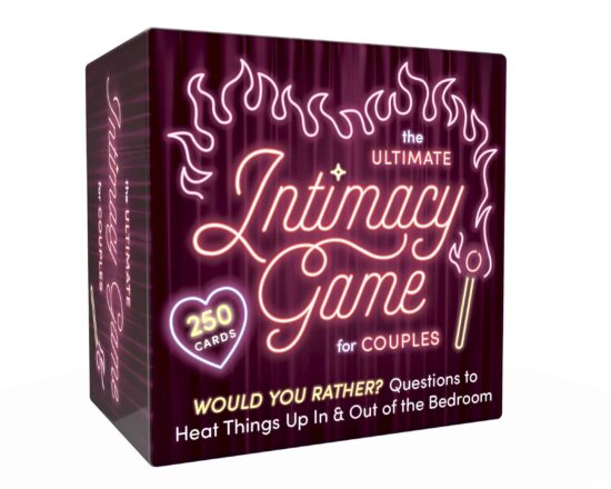 Would You Rather? Questions to Heat Things Up In and Out of the Bedroom 250 Cards. Includes Wild Cards!: The Ultimate Intimacy Game for Couples
