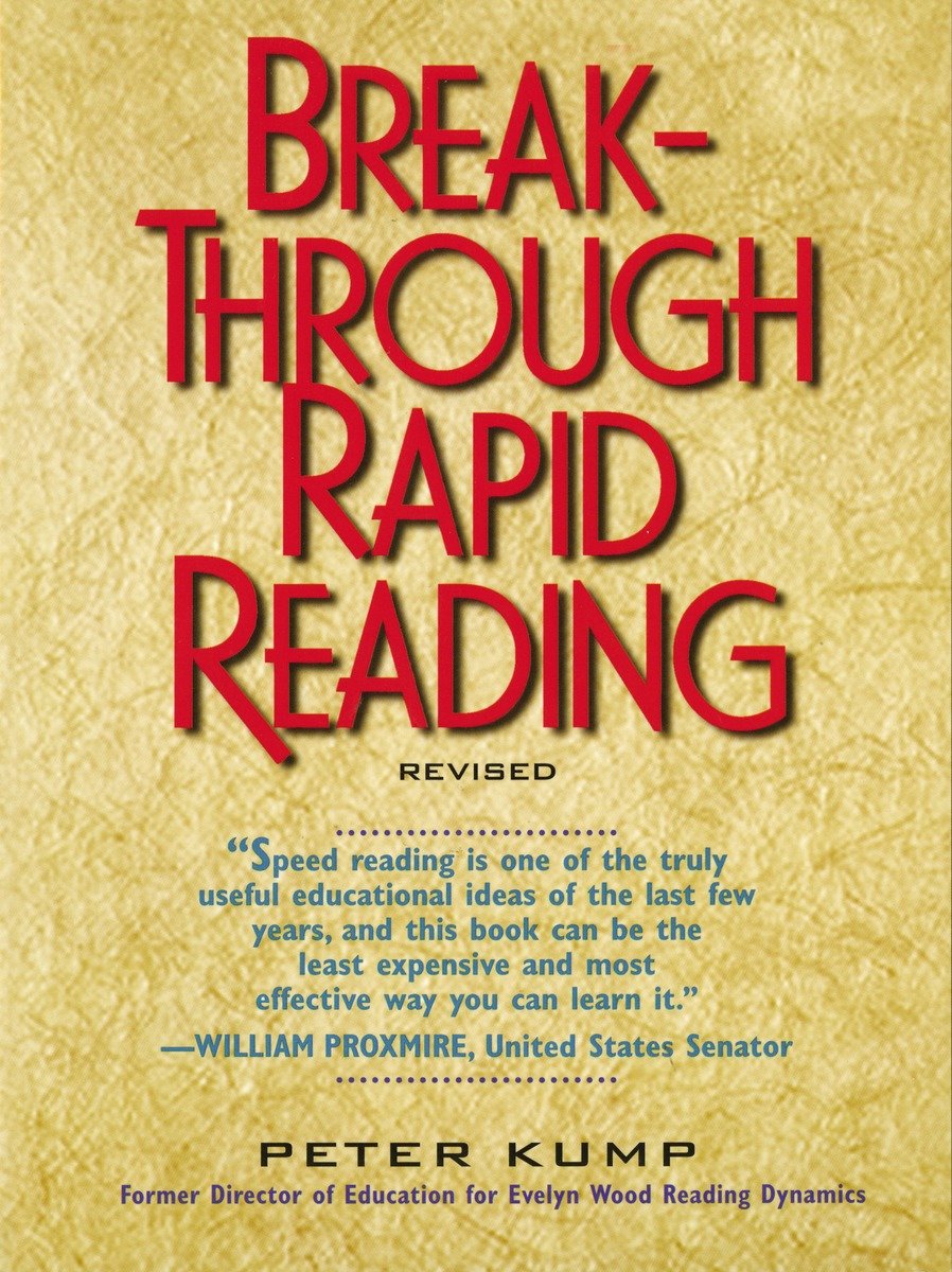 9780735200197 Breakthrough Rapid Reading