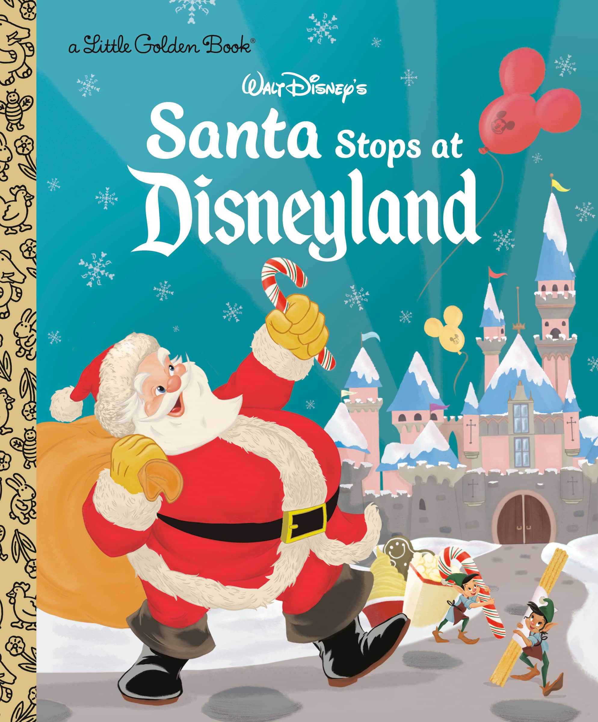 9780736443357 Santa Stops at Disneyland (Disney Classic)