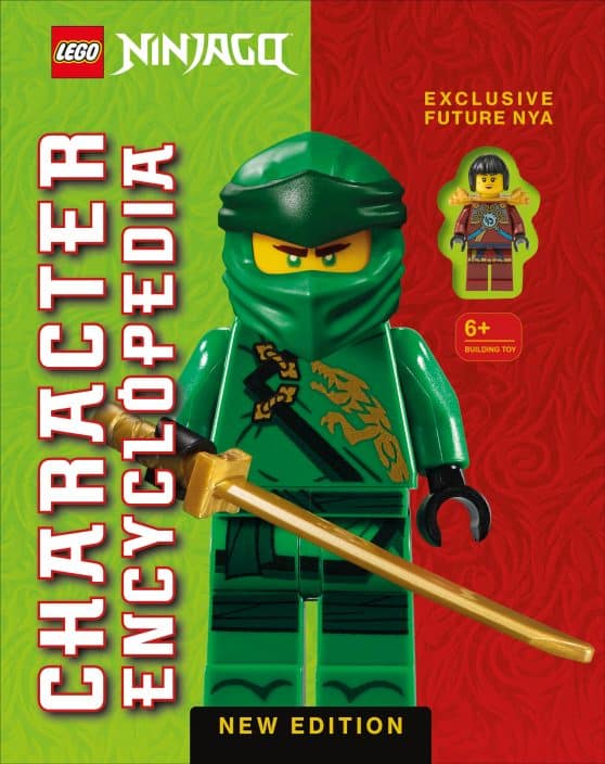 With Exclusive Future Nya LEGO Minifigure: LEGO NINJAGO Character Encyclopedia New Edition