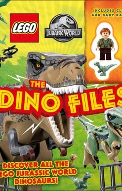 with LEGO Jurassic World Claire Minifigure and Baby Raptor!: LEGO Jurassic World The Dino Files