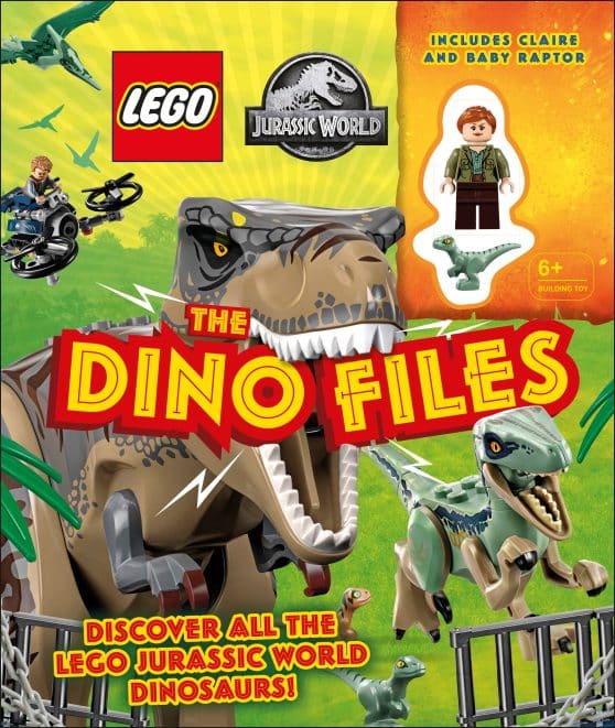 with LEGO Jurassic World Claire Minifigure and Baby Raptor!: LEGO Jurassic World The Dino Files