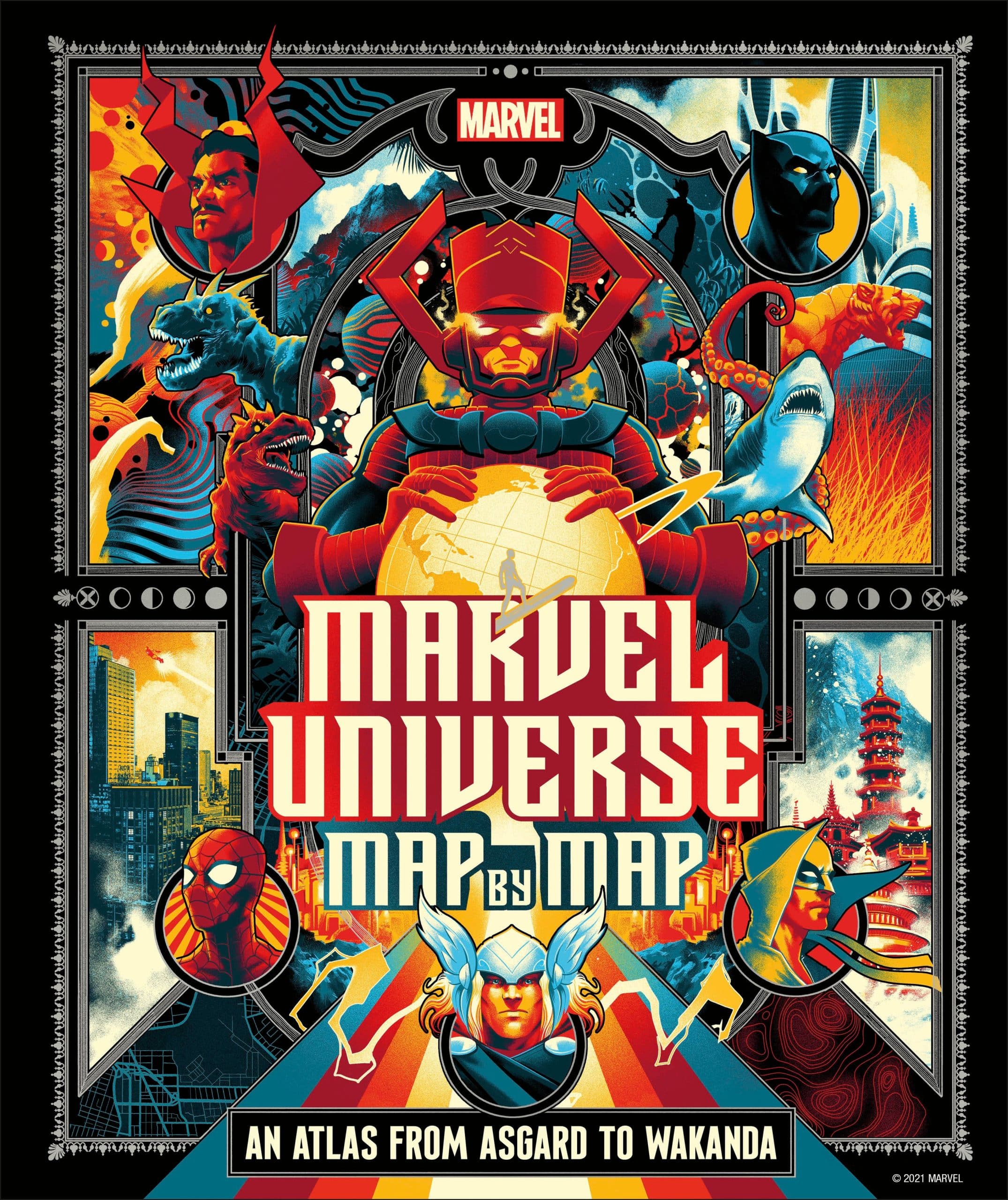 9780744039795 Marvel Universe Map By Map