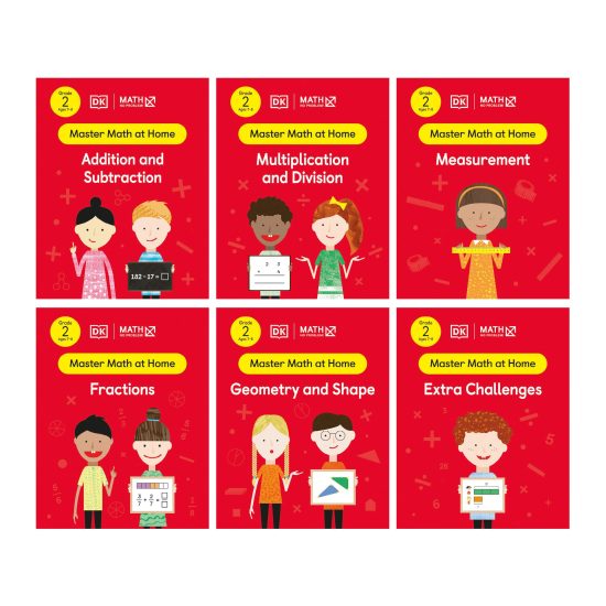Math - No Problem! Collection of 6 Workbooks, Grade 2 Ages 7-8
