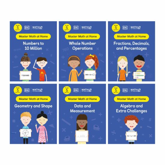 Math - No Problem! Collection of 6 Workbooks, Grade 5 Ages 10-11:
