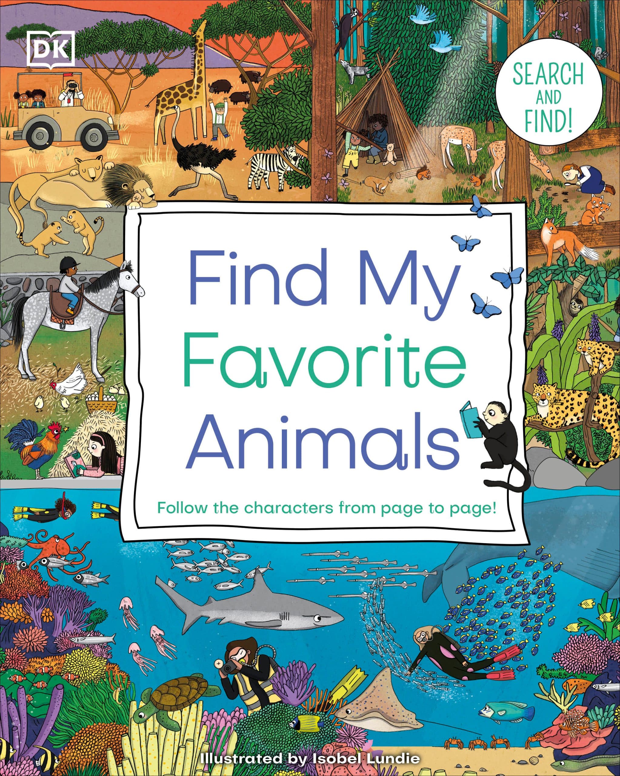 9780744050233 My Favorite Things - Animals: Search and Find! Follow the Characters from Page to Page!